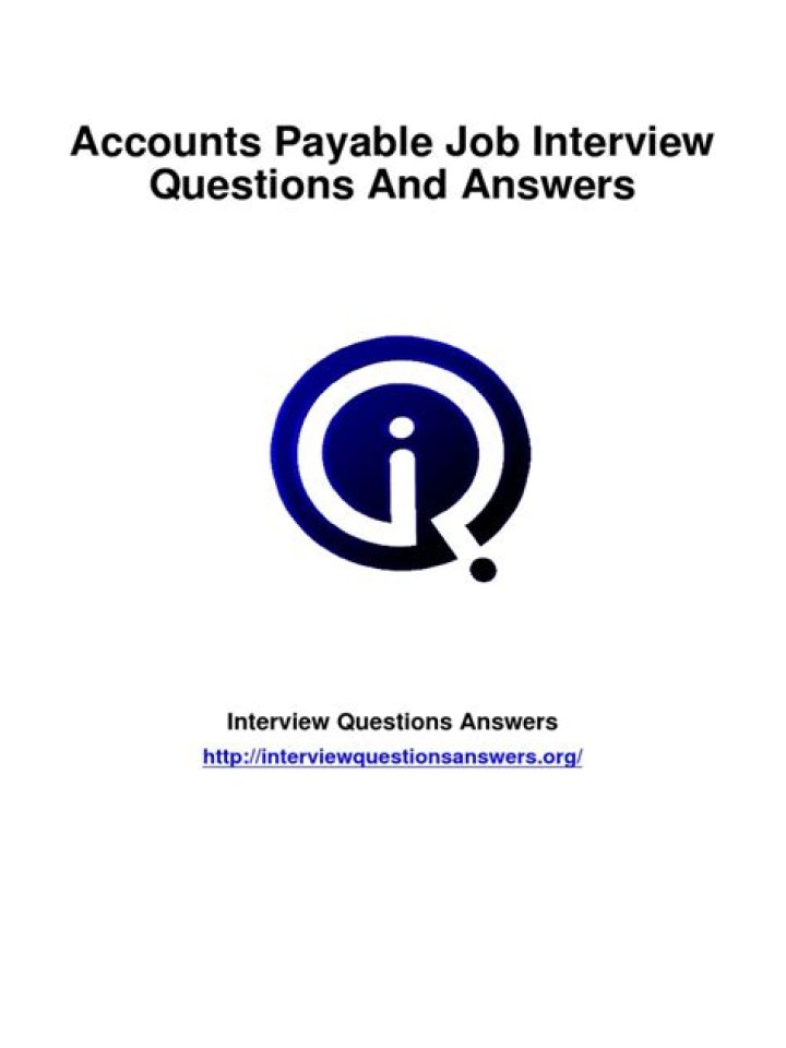 Top Accounts Payable Interview Questions PDF for 2024