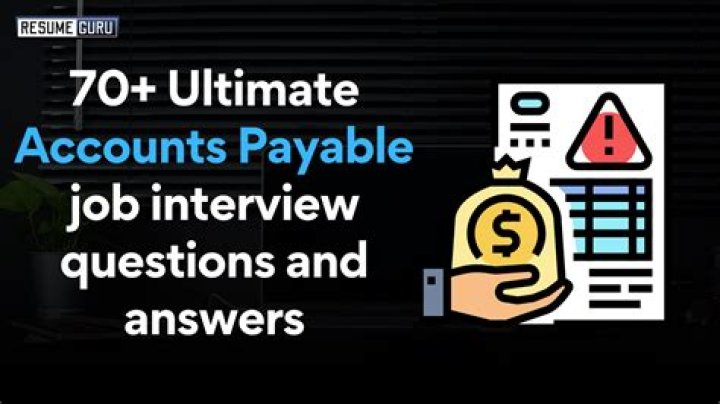 Accounts Payable Process Interview Questions & Answers PDF: Expert Guide