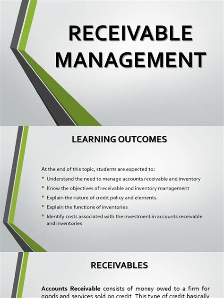 Optimize Cash Flow: Accounts Receivable & Inventory Management PDF Guide