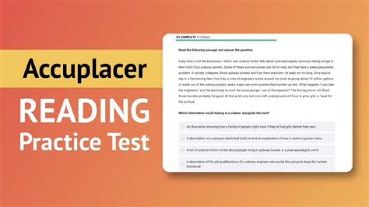 Accuplacer Next-Gen Reading Practice Test PDF with Instant Feedback