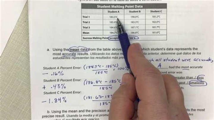 Accuracy and Precision Practice Worksheet with Answers PDF