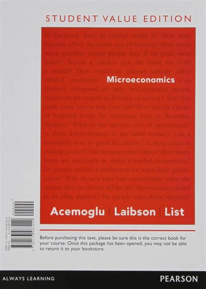 Acemoglu & Laibson Essential Research List PDF