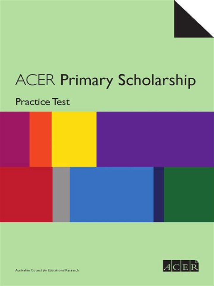 Acer Primary Scholarship Practice Test PDF – Capture Scholarships Now