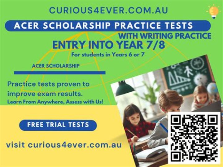 ACER Scholarship Practice Test Year 7 PDF Free Download