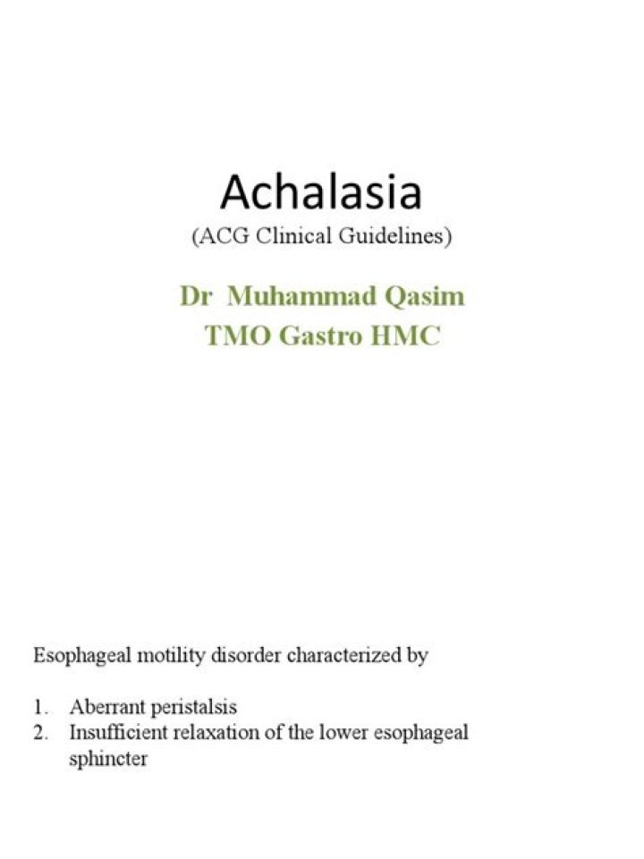 Comprehensive Achalasia Management PDF: Symptom Relief & Treatment Guide
