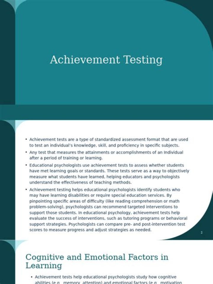 Achievement Testing PDF: Expert Guide & Practice Tests