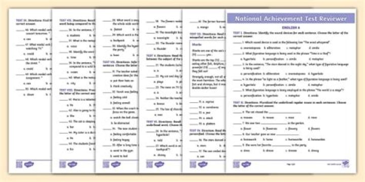 Free Achievement Test PDF: Instant Results & Skill Assessment