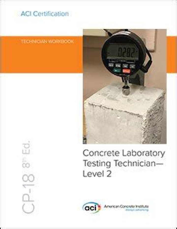 ACI Certification Concrete Field Testing Technician Grade 2 PDF Guide
