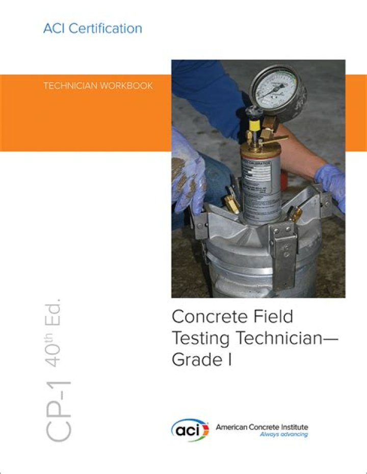 ACI Concrete Field Testing Technician Book PDF: Complete Guide