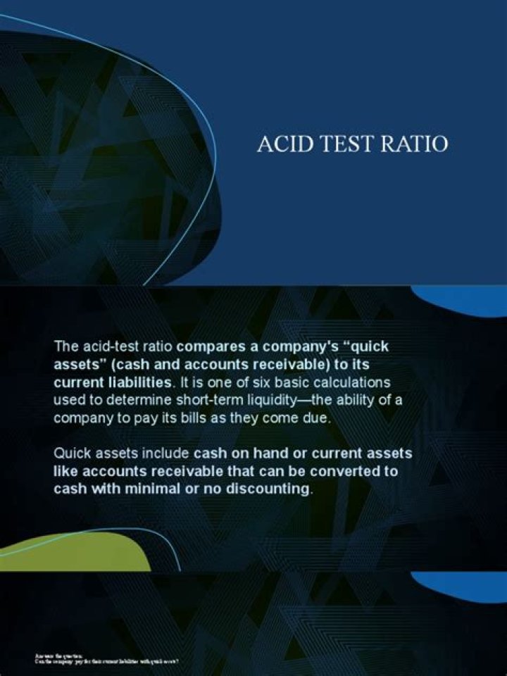 How to Calculate Acid Test Ratio: Essential PDF Guide