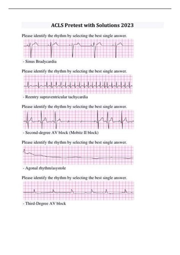 ACLS Pretest Answers 2023: Complete PDF Guide