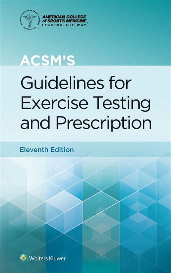 ACSM’s Guidelines for Exercise Testing & Prescription: 10th Edition PDF Download