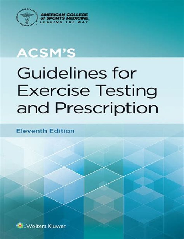 ACSM's Guidelines for Exercise Testing & Prescription, 11th Edition PDF