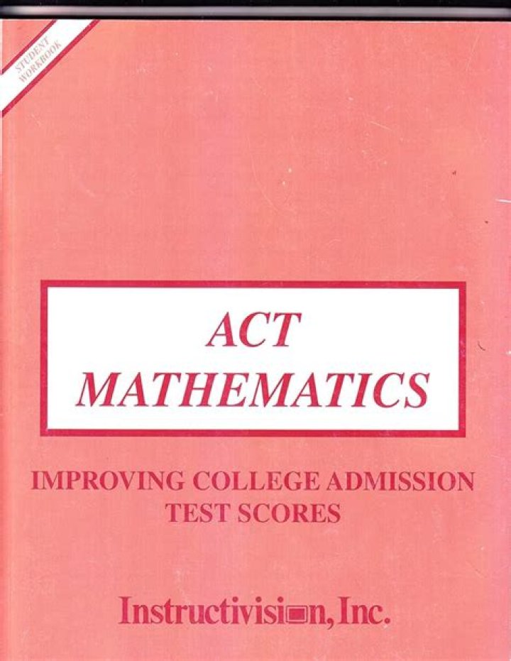 Boost College Admission Scores with ACT Math Teacher Manual PDF