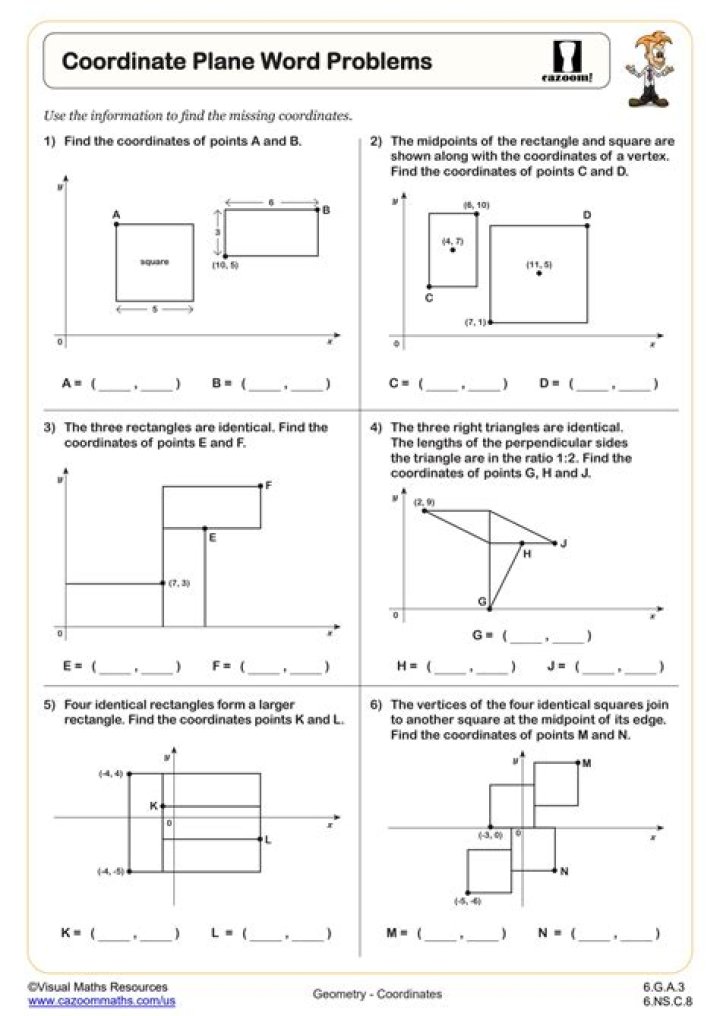 Act Plane Geometry Practice Problems PDF – Instant Download