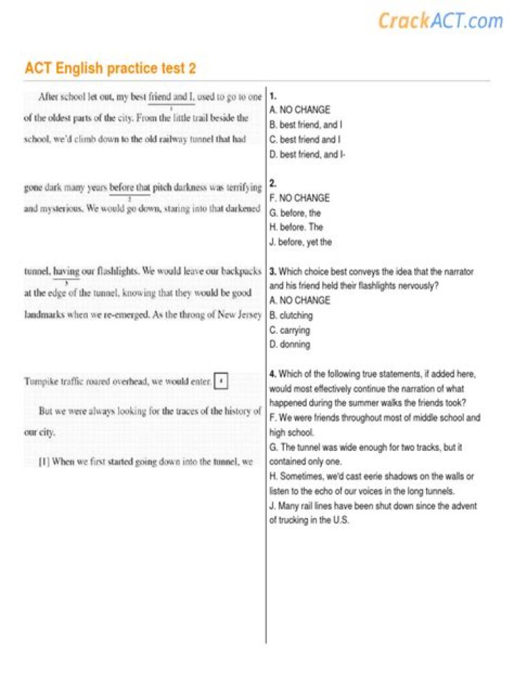 Act Practice Test 2 PDF Download – Instant Study Guide