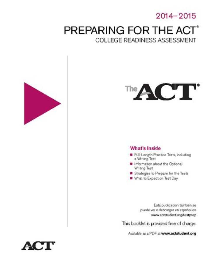 2014-15 Act Test Results & Analysis PDF Download