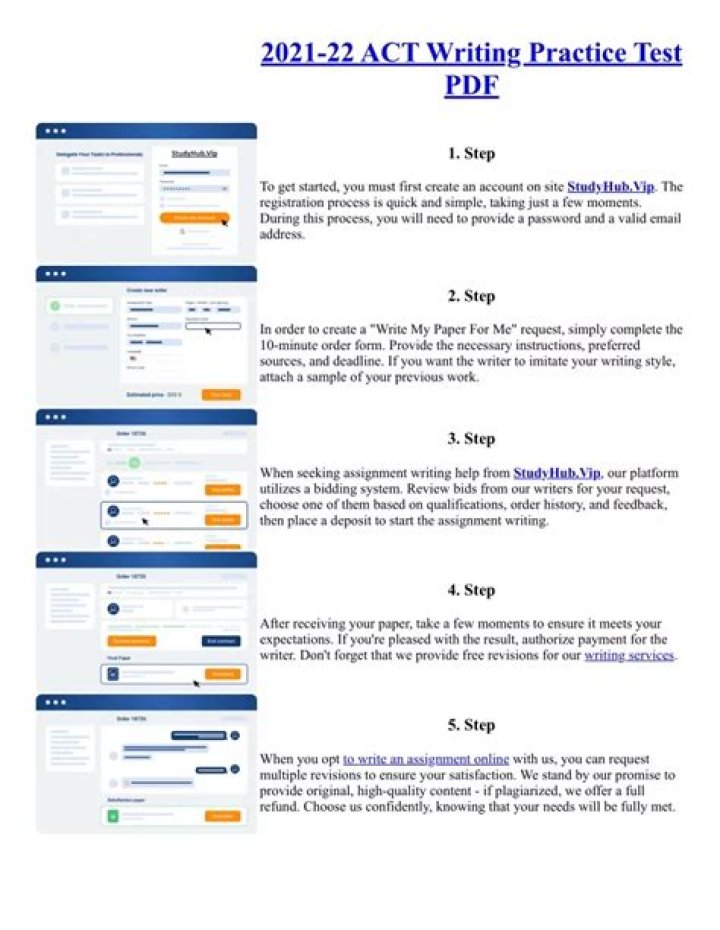 Act Writing Practice Test PDF – Boost Your Dramatic Skills Today