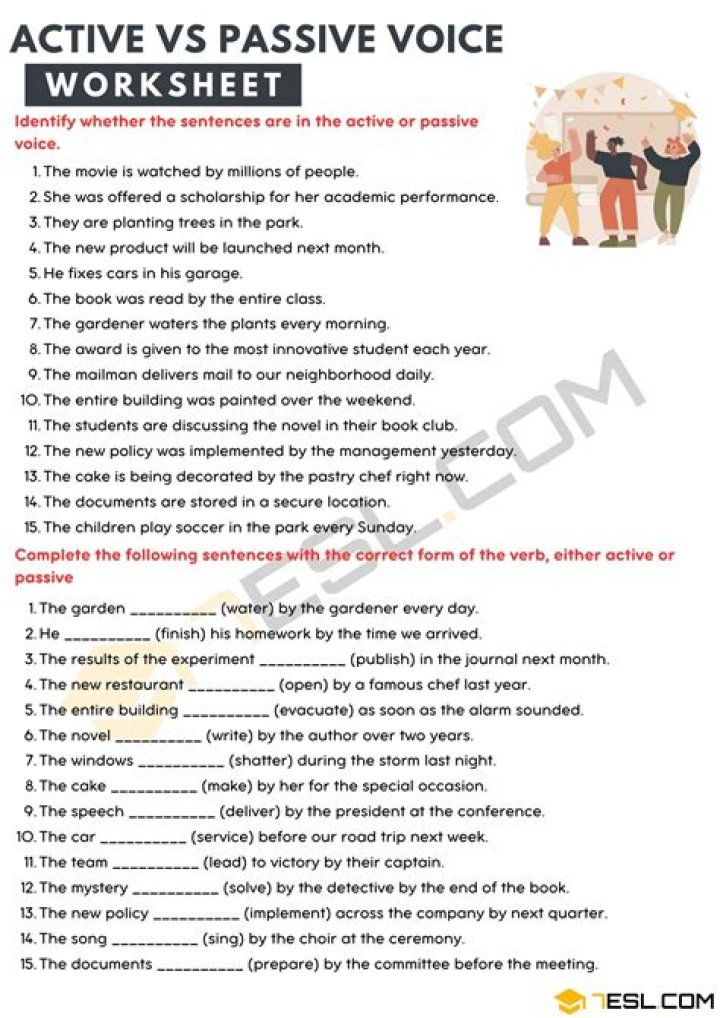 Active and Passive Voice MCQs Test PDF – Master Grammar with Practice