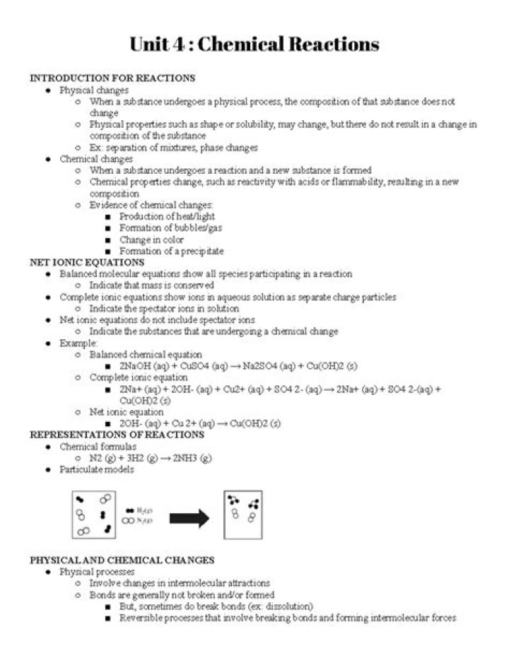Active Chemistry Chapter 6: Cool Chemistry Test Review PDF