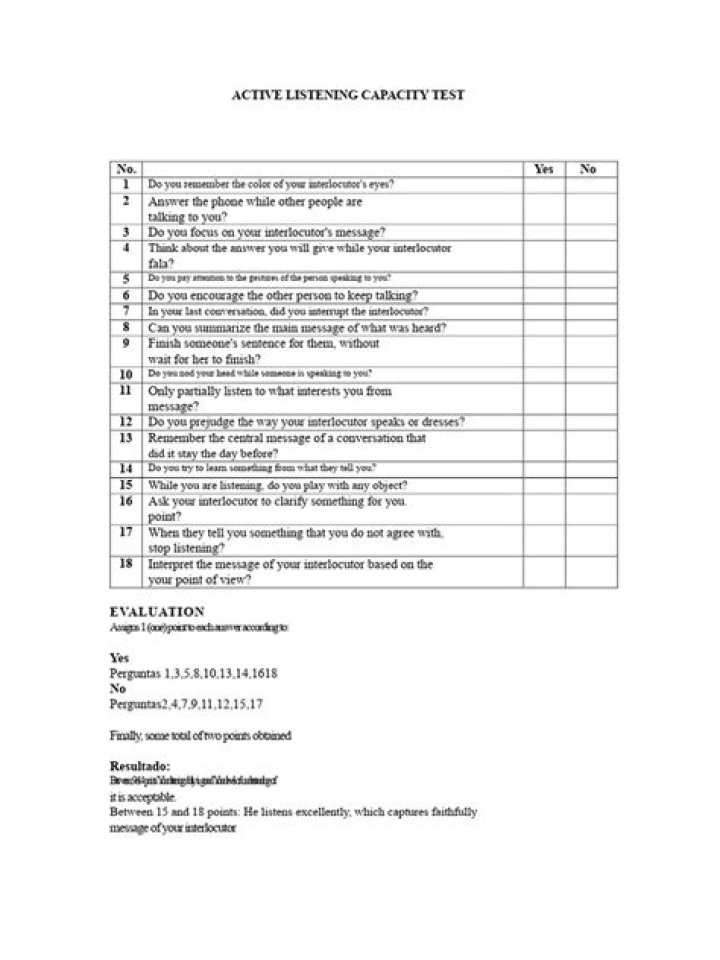 Active Listening Test PDF: Improve Your Communication Skills Now