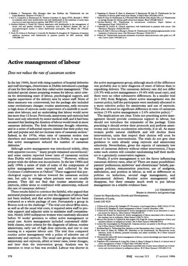 Active Management of Labour: Expert PDF Guide