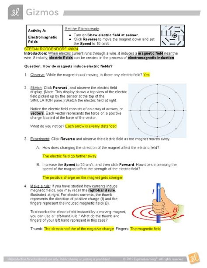 Activity C Circuits Gizmo Answer Key PDF - Instant Download