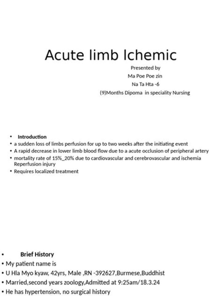 Acute Limb Ischemia Management: Expert PDF Guide