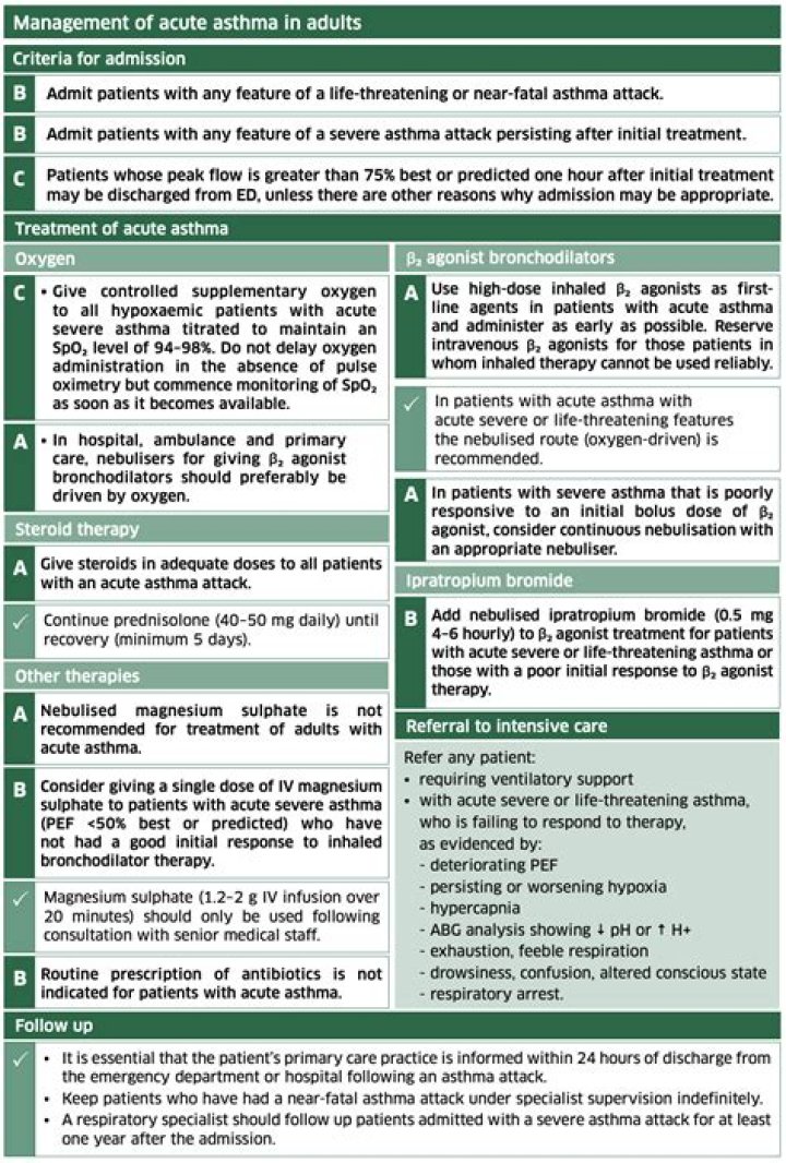 Acute Severe Asthma Management Guidelines PDF: Essential Clinical Protocol