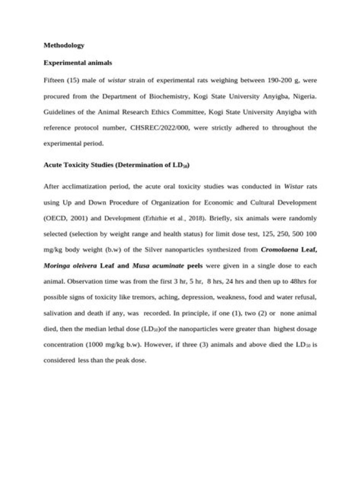 Acute Toxicity Test PDF: Safety Evaluation & Regulatory Requirements