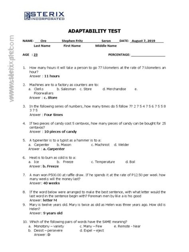 Adaptability Assessment Test PDF: Evaluate Your Flexibility & Resilience