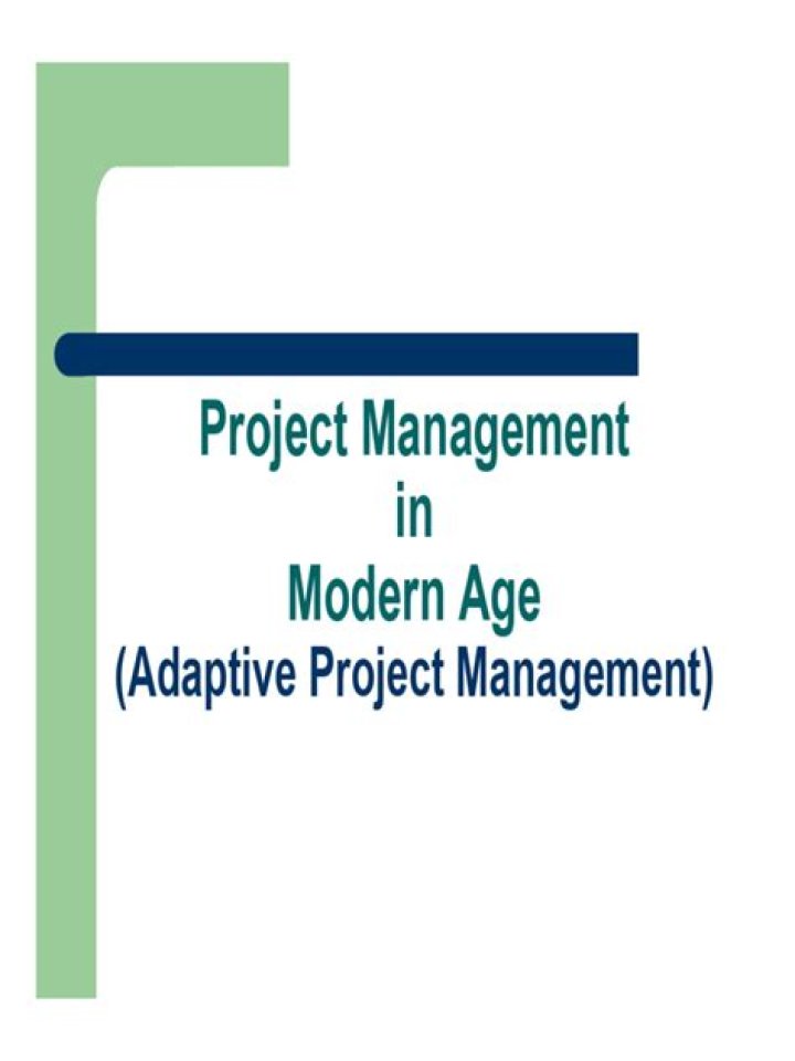 Master Adaptive Project Management: Essential PDF Guide