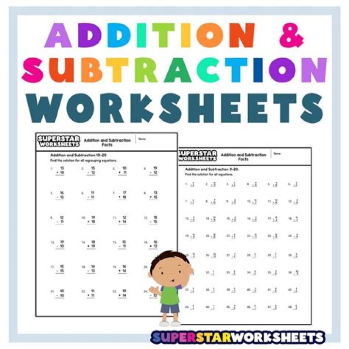 Free Addition & Subtraction Math Test for Employment PDF – Instant Download