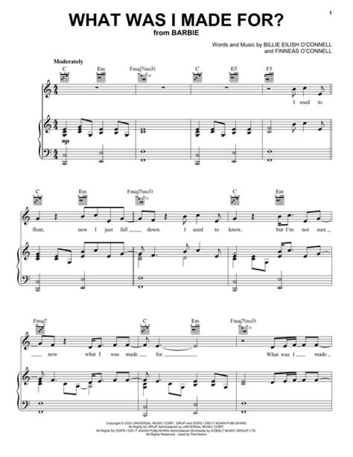 Adele 25 Piano Sheet Music PDF – Download Now