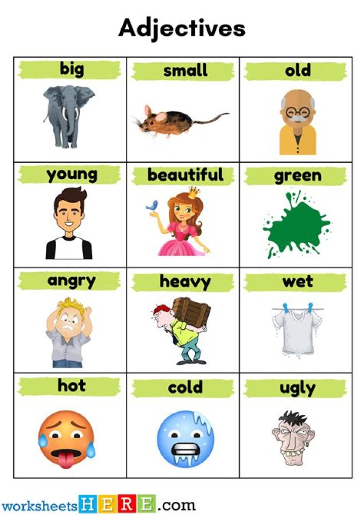 Fun Adjectives List for Kids PDF – Easy & Engaging Learning