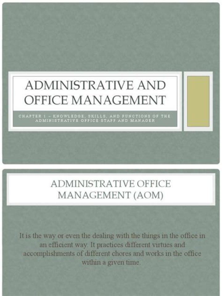 Administrative & Office Management PDF Guide: Streamline Your Workflow