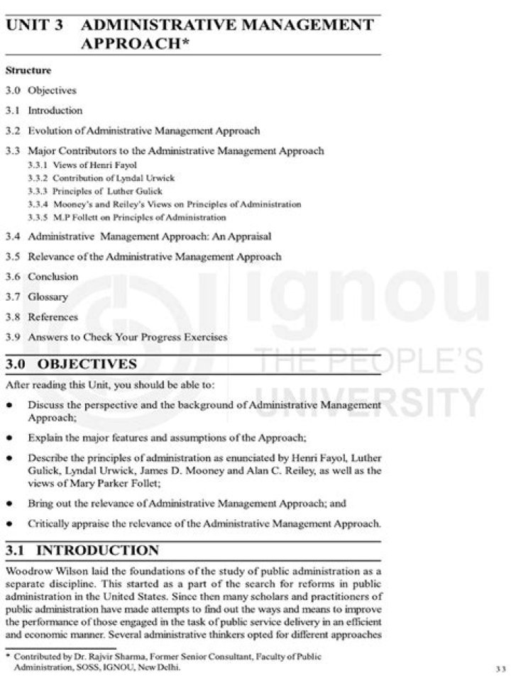 Effective Administrative Management Approach PDF Guide