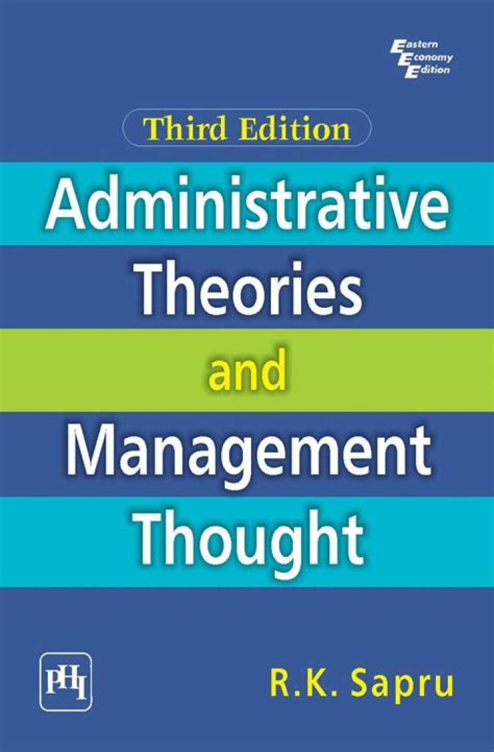 Administrative Theories and Management Thought: 3rd Edition PDF Guide