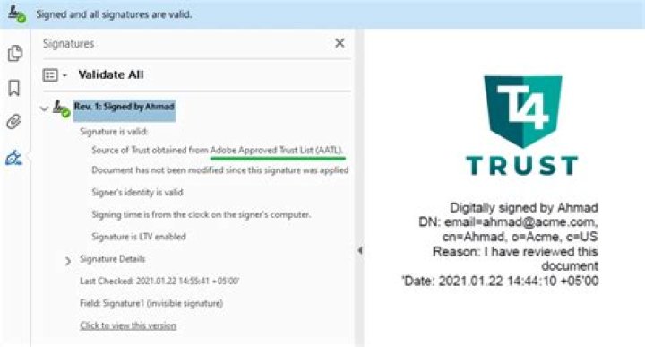 Adobe-Approved Trust List for Secure AATL PDF Signatures