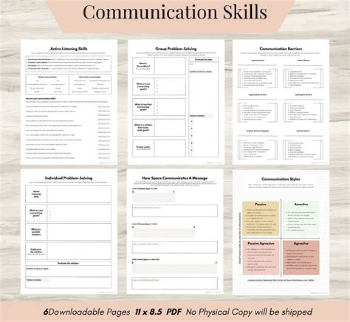 Adolescent Communication Skills Worksheets PDF – Effective Practice Tools