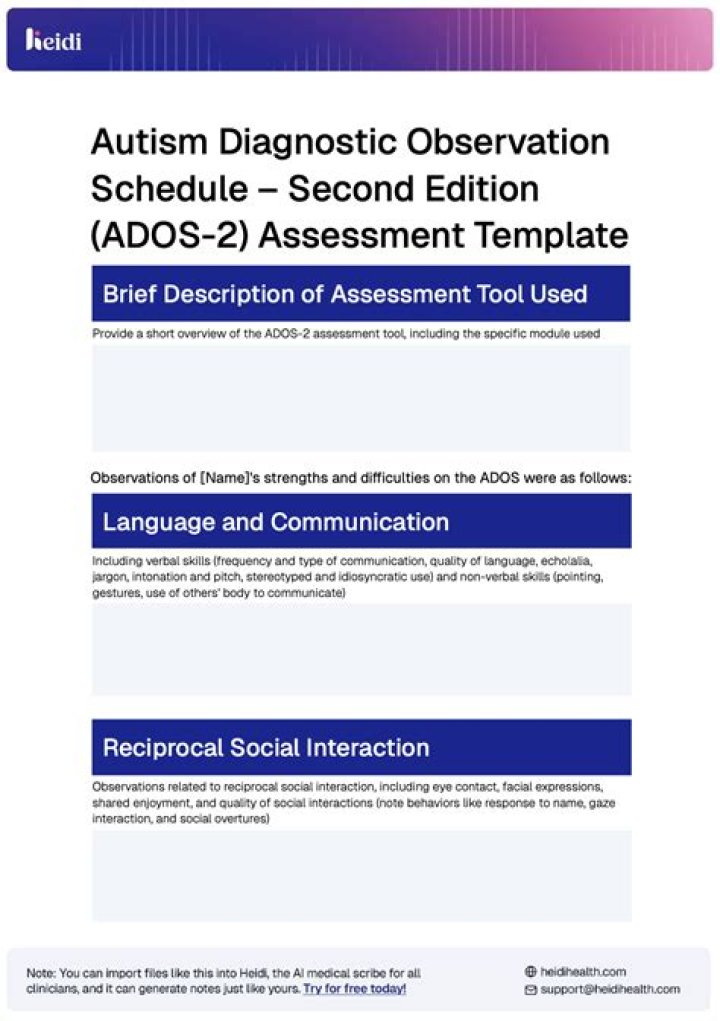 AdoS-2 Adult Test PDF: Accurate Mental Health Screening for Adults
