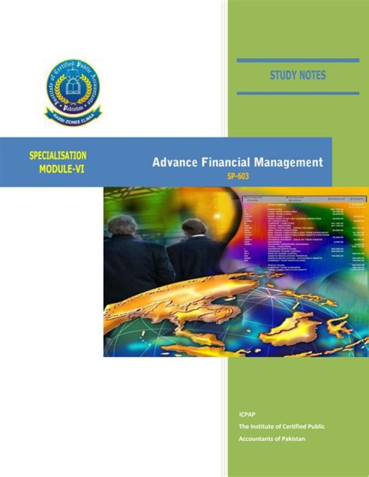 Advanced Financial Management PDF: Master Budgeting & Forecasting