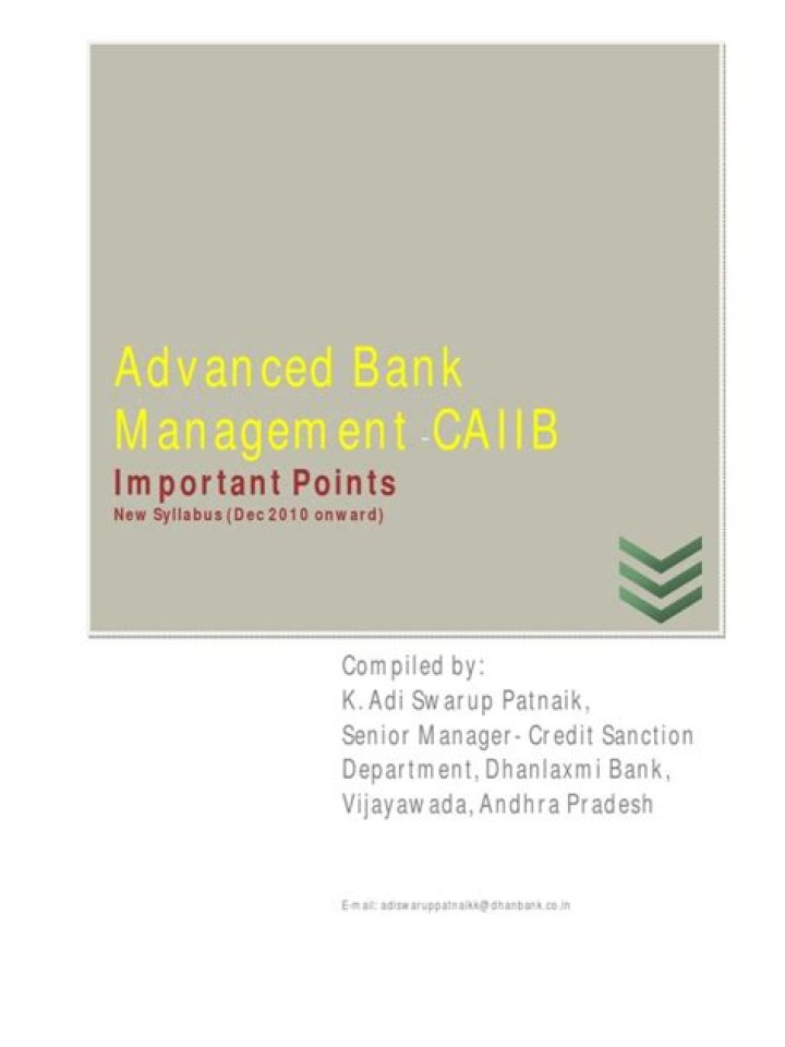Master Advanced Bank Management with Expert PDF Guide