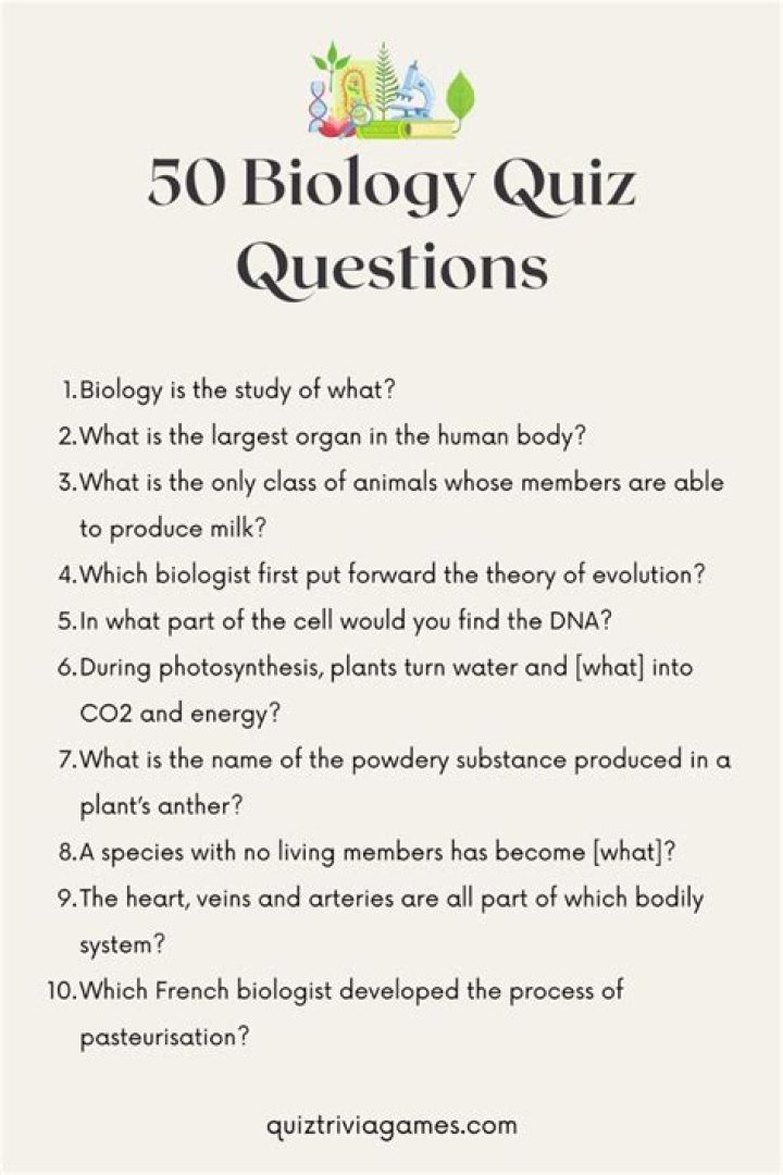 Advanced Biology Questions & Answers PDF: Master Exam Readiness