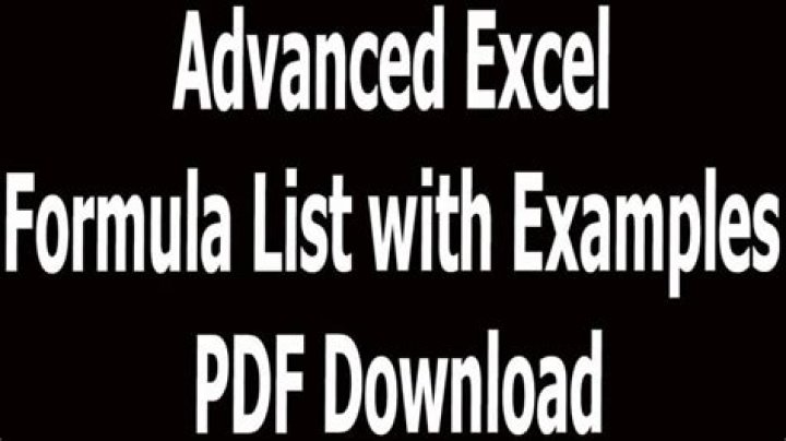 अनुभव गुरु आध्यतिक Excel फॉर्मुला सीढी उदाहरण PDF