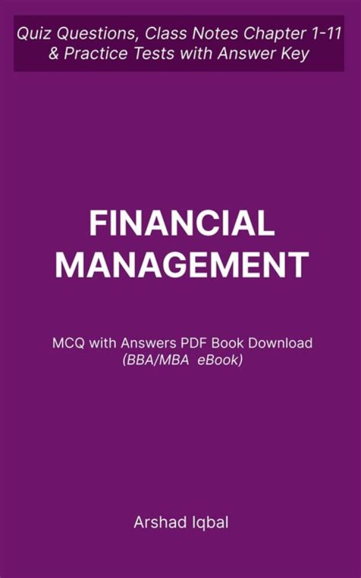 Advanced Financial Management MCQ Questions and Answers PDF for Exam Prep