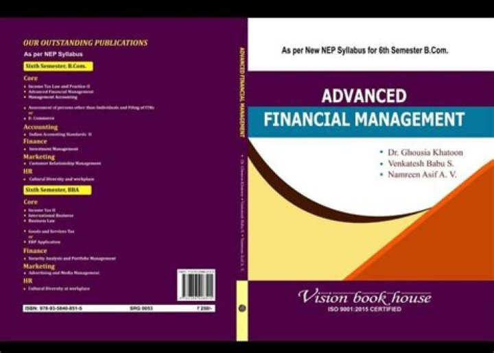 Master Advanced Financial Management: Comprehensive Textbook PDF