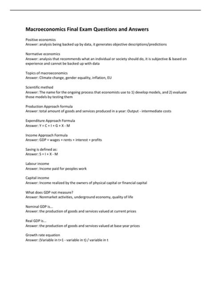 Advanced Macroeconomics Questions & Answers PDF Guide