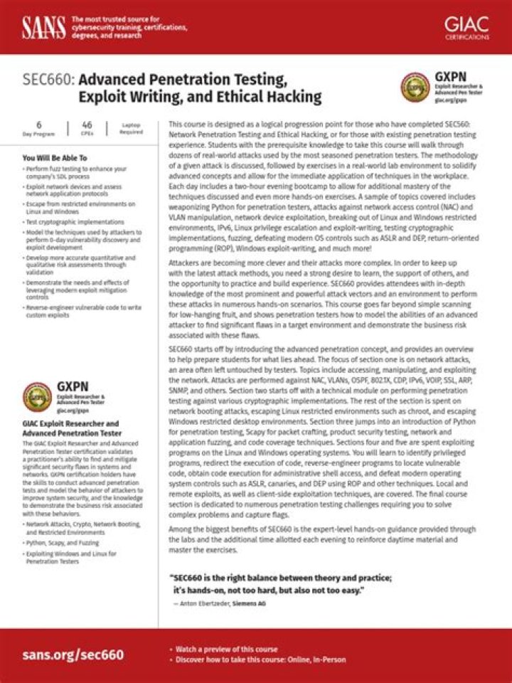 Advanced Penetration Testing Exploit Writing & Ethical Hacking PDF Guide