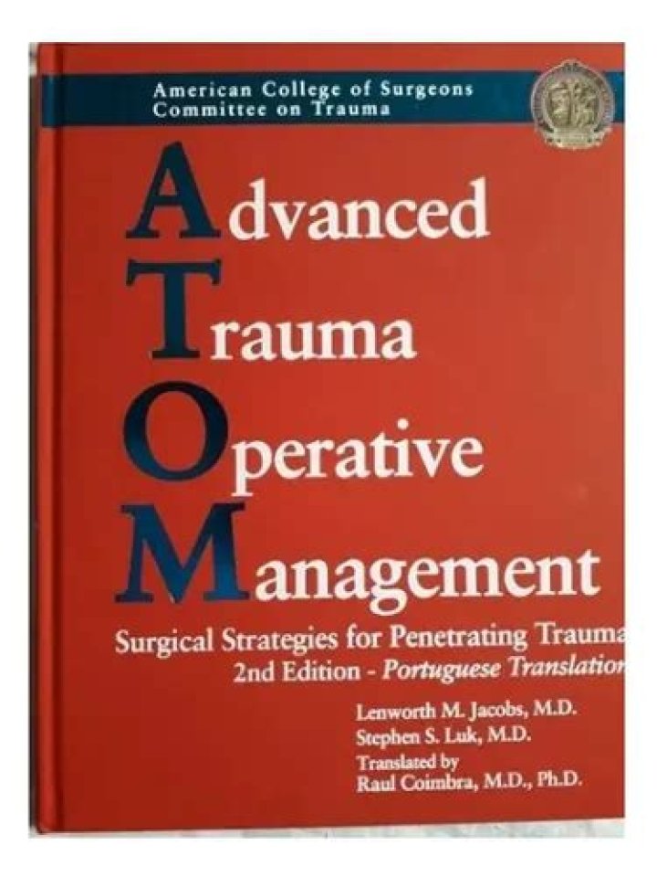 Advanced Trauma Operative Management PDF: Expert Guide